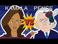 Kamala Harris vs Mike Pence | Cartoon Rap Battle