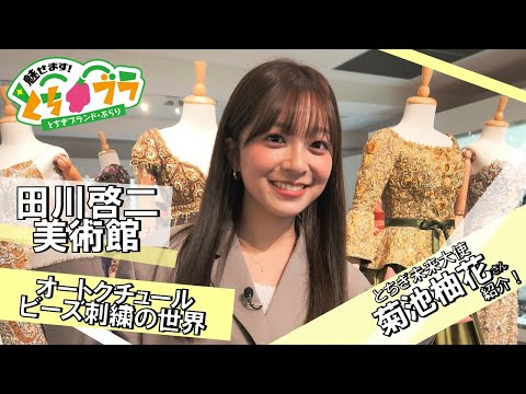 とちブラ 2025 #5】田川啓二美術館~オートクチュールビーズ刺繍 とちブラ 2025 #5】田川啓二美術館~オートクチュールビーズ刺繍