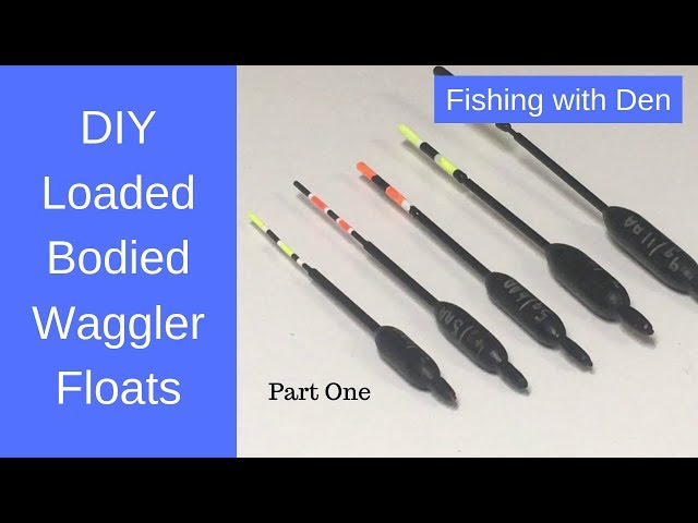 Make Loaded Bodied Waggler Floats with Plug In Tips - Part One