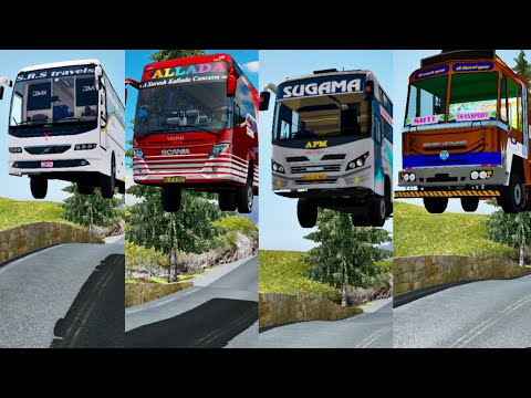 Indian Vehicle Try to Fly| Ashok Leyland , Scania, VeeraV7, Volvo Bus | Which Is Best ?