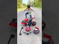 Ekon Amor Red Rc BMW Super bike 1000 cc Crash Unboxing And Testing 😍#shorts