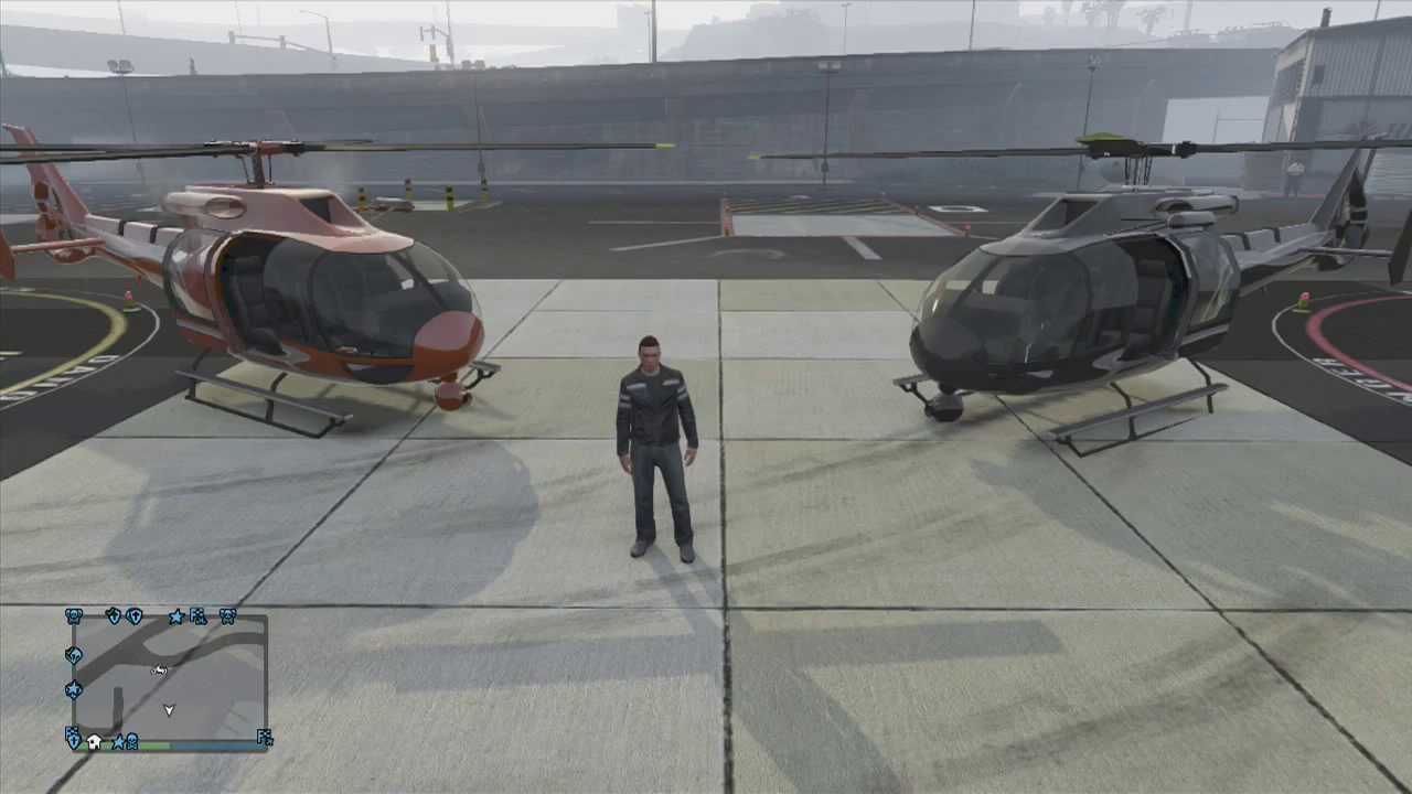 GTA5 Online How To Get A Helicopter In The City (Spawn Location) YouTube