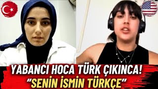 Yabancı Hoca Türk Çıkınca ''Senin İsmin Türkçe''