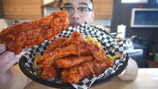 My KOREAN HOT FRIED CHICKEN TENDERS Recipe