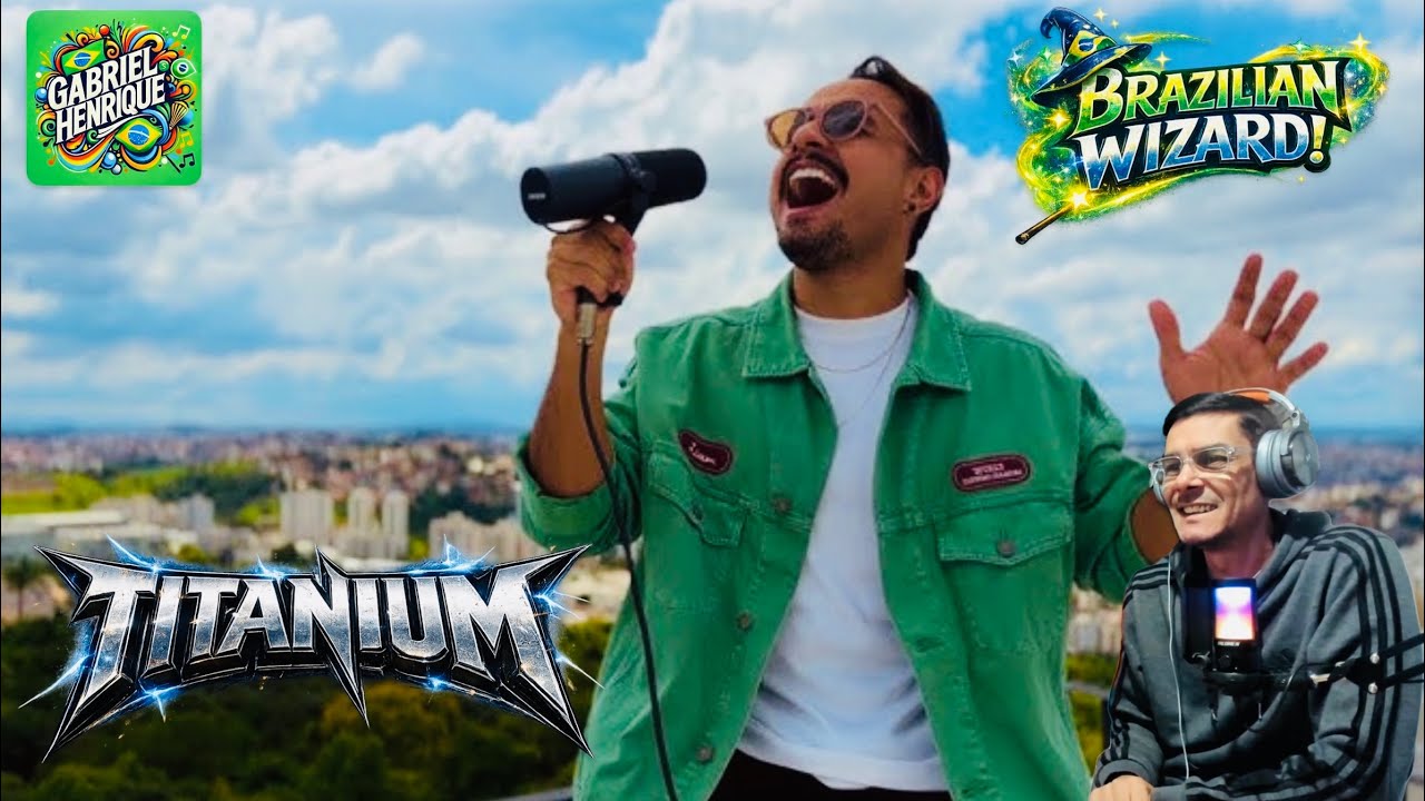 Габриэль Энрике - впервые слышит кавер на песню Titanium группы Sia | Британский певец Кевин дели...