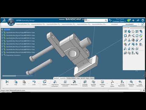 CROSS HEAD ASSEMBLY | 3D EXPERIENCE | CATIA V6