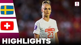 Sweden vs Switzerland | Highlights | UEFA Women's Nations League 27-10-2023