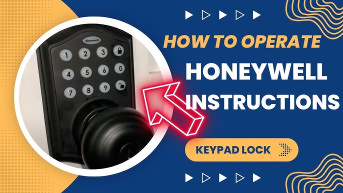Honeywell Bluetooth Enabled Digital Door Knob Lock With Keypad, Satin  Nickel, 8832301S