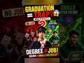 Kya India Me Graduation Ek Trap Ban Chuka Hai? 😱 #viral #shorts #trending