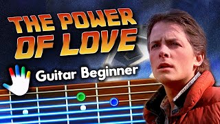 The Power of Love auf der Gitarre – Huey Lewis and the News-Tutorial für Anfänger