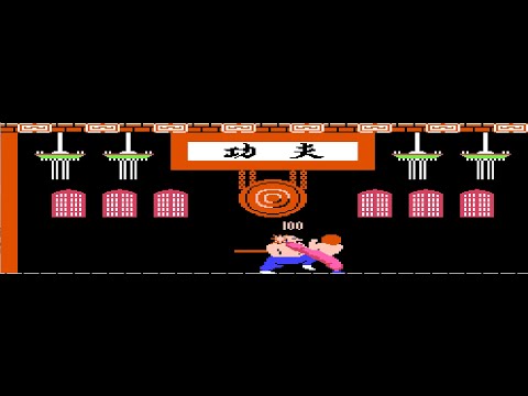 Прохождение игры Yie Ar Kung Fu Dendy/NES.