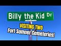 Famous Graves At 2 Cemeteries In Fort Sumner, New Mexico - BILLY THE KID & Others