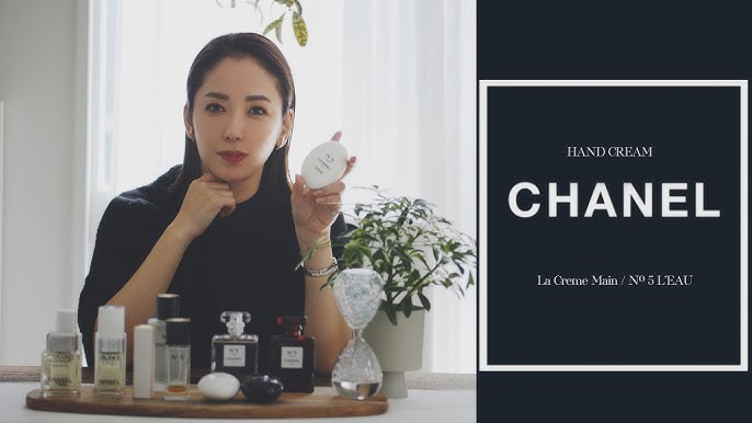 CHANEL N°5 L'EAU HAND CREAM review and layering - CHANEL No5 perfume cream  