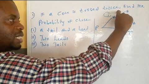 How To Find Probability Of A Coin Tossed Twice