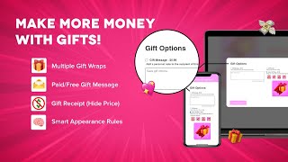 Super Gift Options - How To Add Paid / Free Gift Wrap, Gift Message & Gift Receipt To Shopify Store screenshot 4