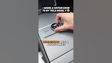 Why I Added a Custom Knob to my Tesla 😈