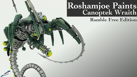 Necron Canoptek Wraith, Sautekh Dynasty - Ramble Free Edition