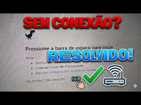 RESOLVIDO! Internet Parou de Funcionar do Nada