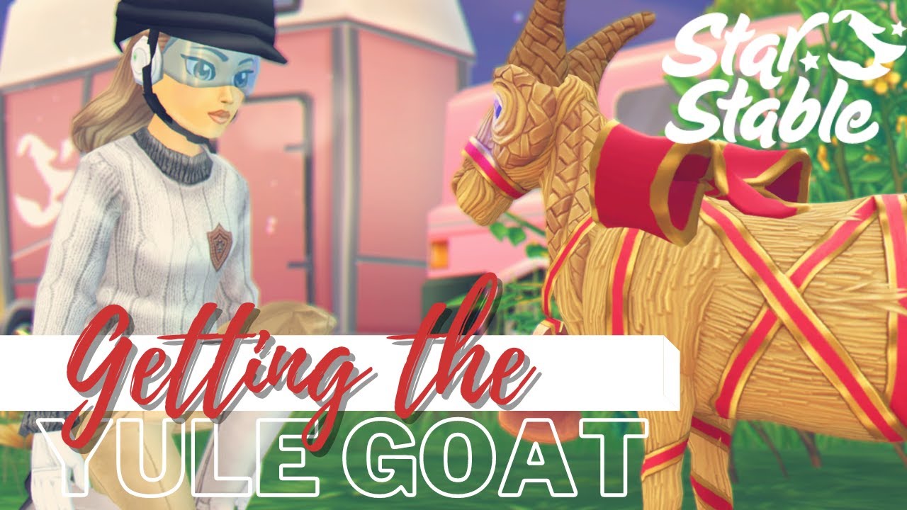 Getting the new Yule Goat Pet! [] Star Stable Online