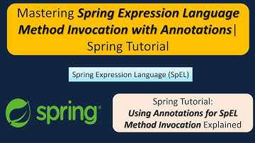 Spring expression language method invocation (Annotation) | Spring Tutorial | Spring Framework
