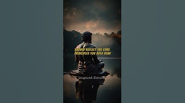 Living in Alignment with Your Values. #Values #StoicPrinciples #LivingWithPurpose #Integrity #stoic