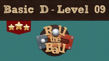 Roll the Ball | Basic D Pack - Level 9 | 3 Stars