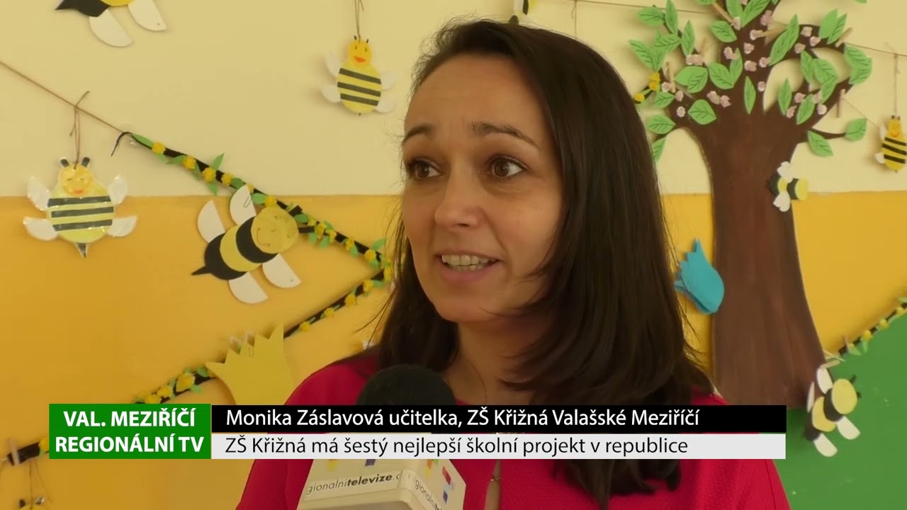 VALAŠSKÉ MEZIŘÍČÍ: ZŠ Křižná má šestý nejlepší školní projekt v republice