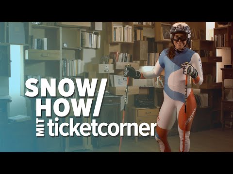 Profimässig in die Abfahrtshocke | Snow-how mit Wendy Holdener | Ticketcorner Ski