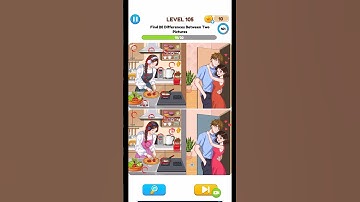 Annoying Puzzle Game - Level - 105 - Find 20 differences Between Two Pictures.
