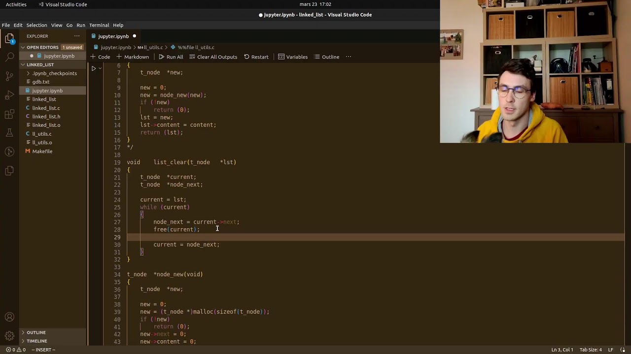 Making a C project (My Workflow)