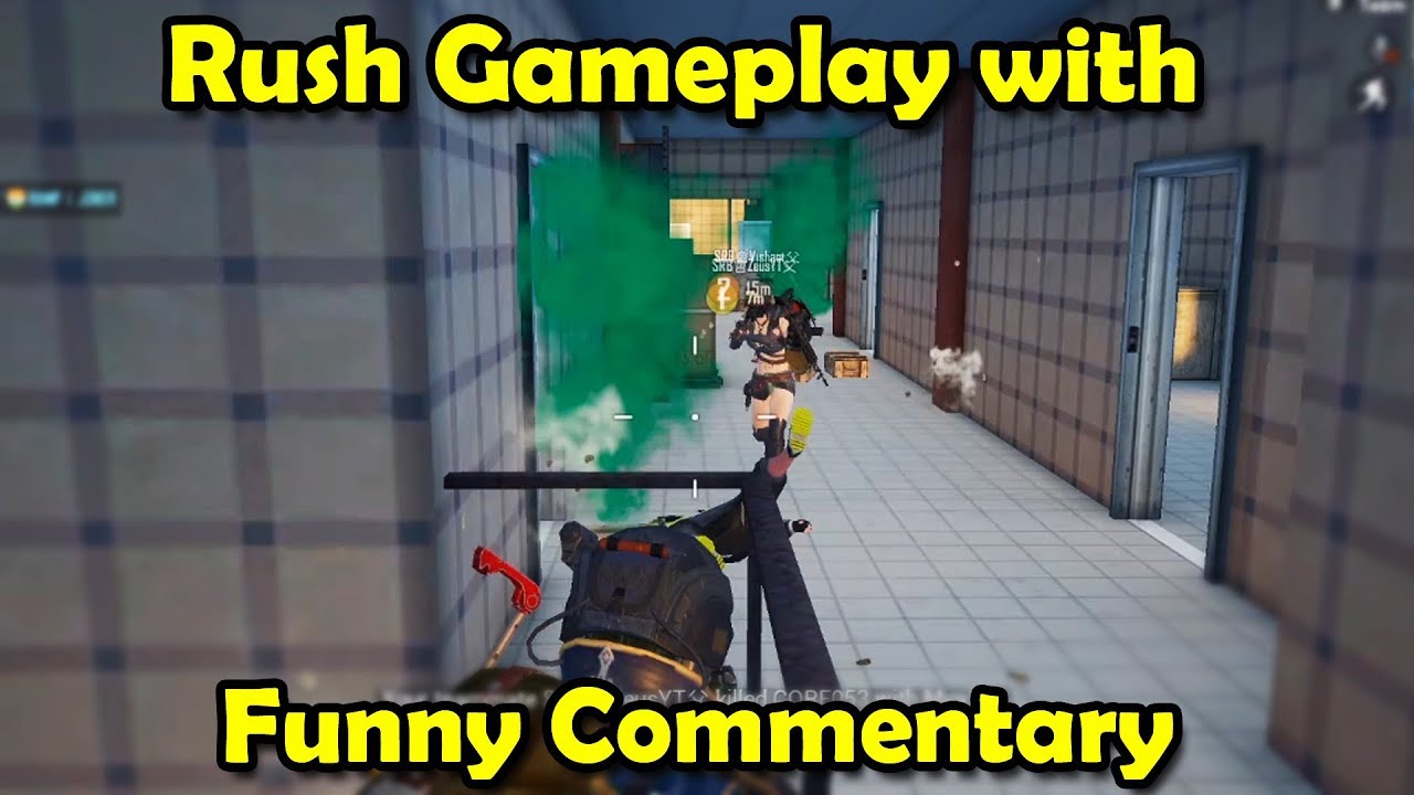 Rush Gameplay with Funny Commentary in PUBG Mobile - RajGaming ...