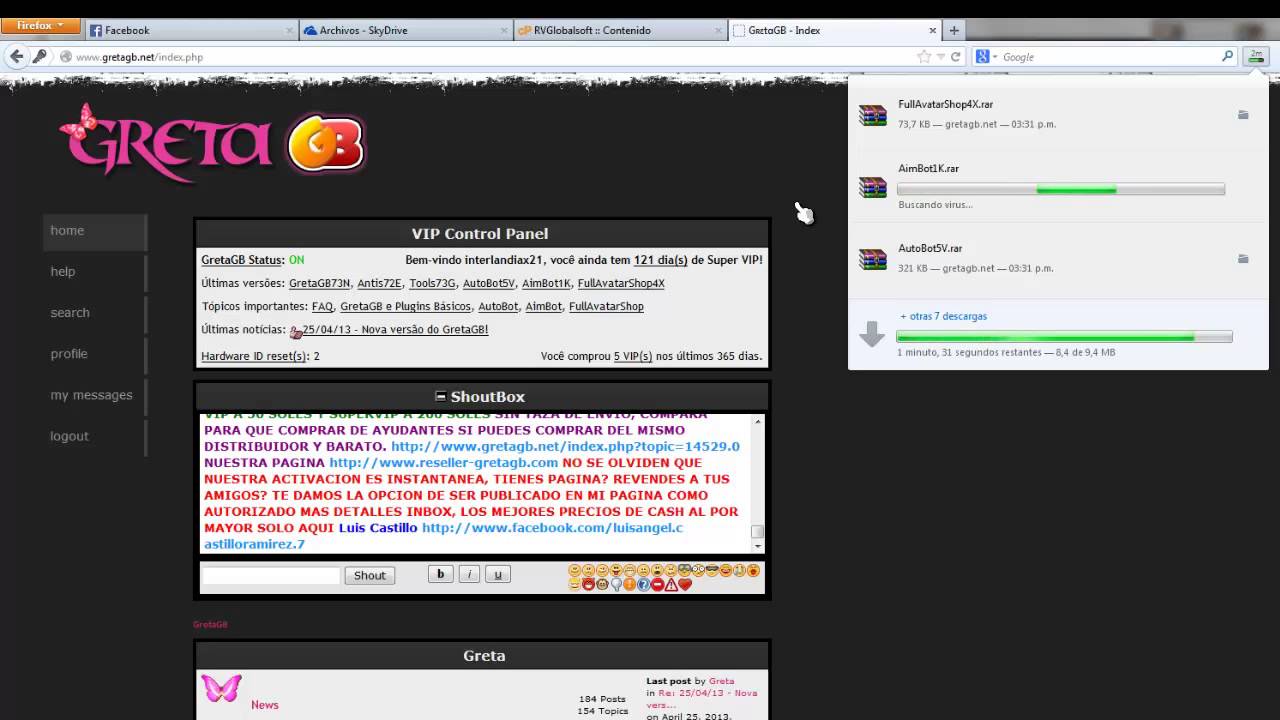 Como descargar tu licencia desde GretaGb