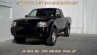 Player Profile SOLD!-2002 Nissan Frontier XCab SC at Car Barn in Fruita, CO