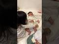 【新生児】弟のオムツ替えを毎日欠かさない2歳児🥰【3歳差姉弟】