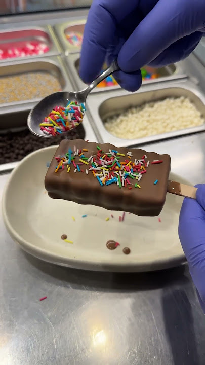 Chocolate Gelato Ice Cream 😍 || #icecream #shorts #viralvideos