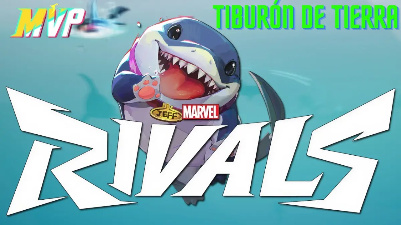 ¡Conociendo Marvel Rivals! ¿Quién es Jeff, el tiburón de tierra? 🦈🤣