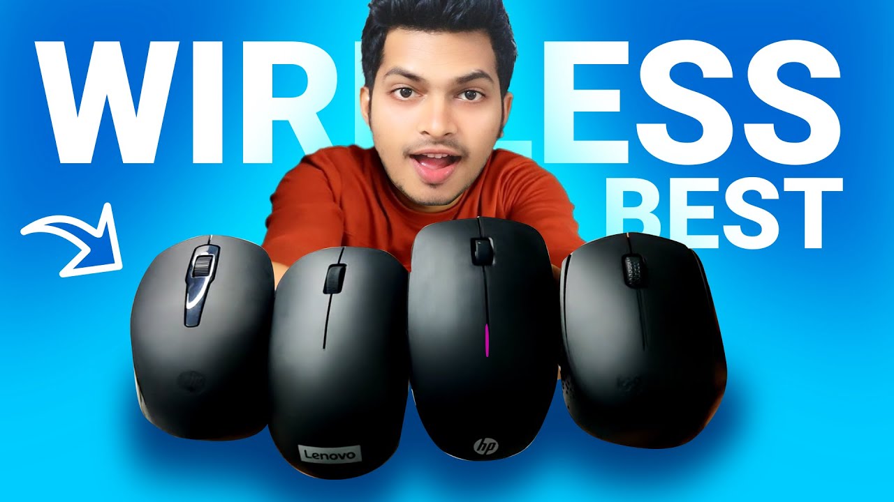 best wireless mouse under 500 🔥 hp x200 ,logitech b170 YouTube