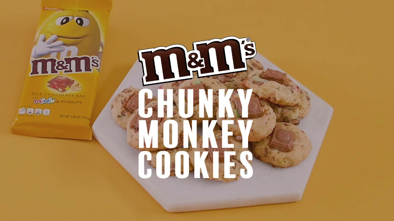 M&M'S Chunky Monkey Cookies