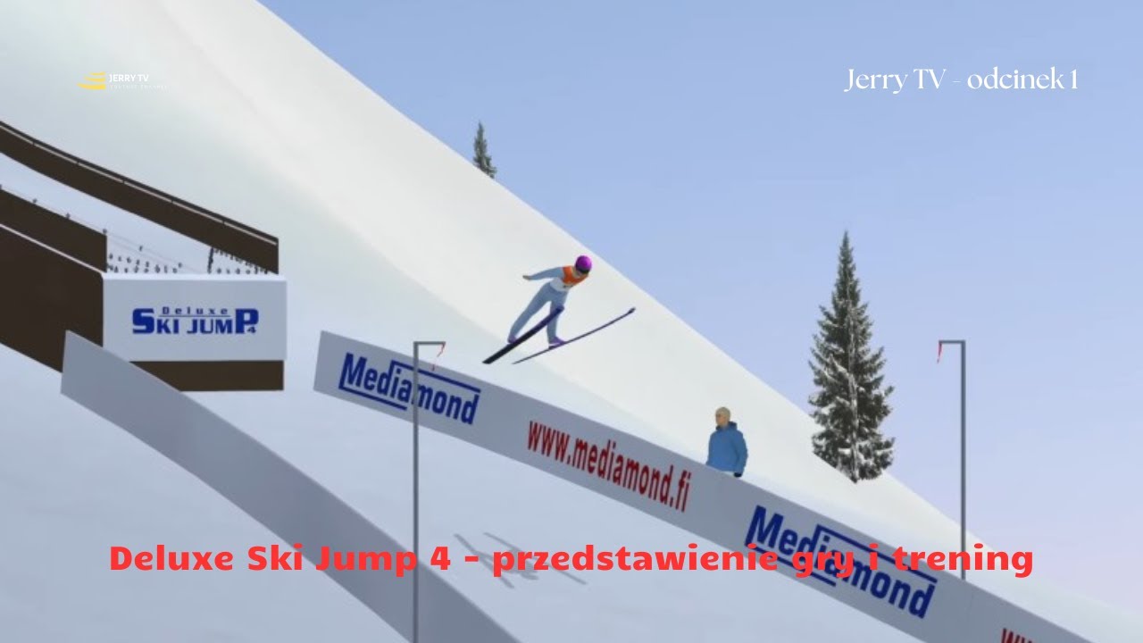 Jerry TV (odcinek 1) - Deluxe Ski Jump 4, przedstawienie gry