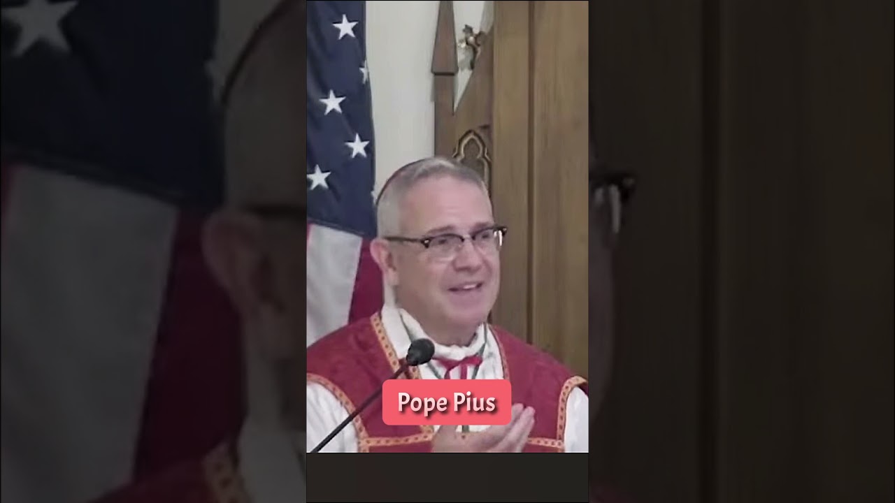 The Pre-Vatican II Popes Warned Us #BpPivarunas #SSPX