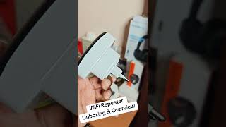 WiFi Repeater Unboxing & Overview ! #wifirangeextender #wifirepeater #wifi #wifiextender #techlabzsl