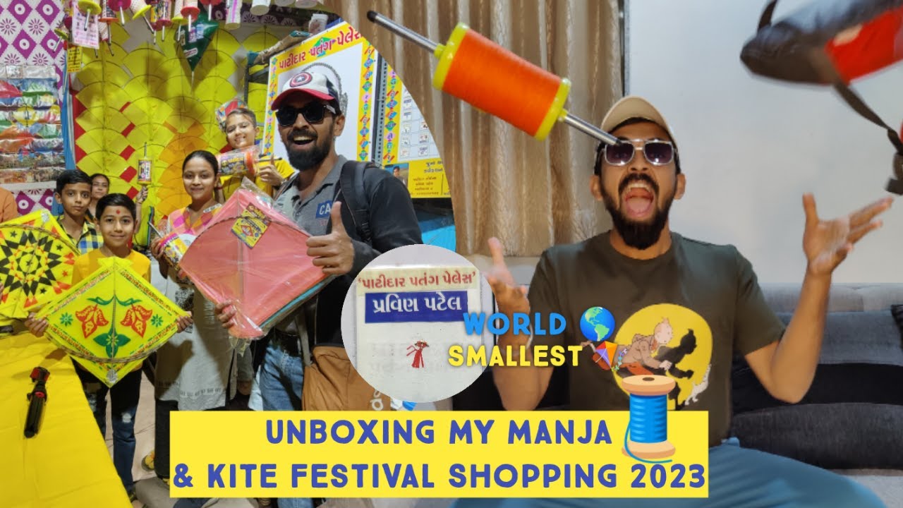 Kite Festival Shopping 2023 I Best Manja For Kite Cutting I Best Manja
