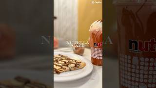 Nutella Cafe😍 #viral #food #chicago #nutella#viral#youtube#trending#shortsvideo#subscribe#like