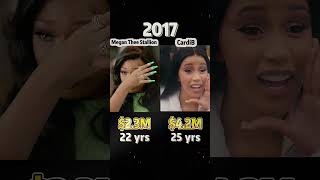 CardiB vs Megan Thee Stallion Net Worth Comparison 2010–2025 Net Worth