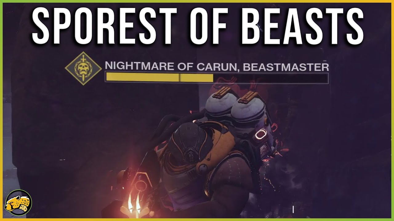 Sporest of Beasts Triumph - Nightmare of Carun Beastmaster - Destiny 2 Season of the Haunted