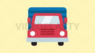 Truck Icon Animation [MOV & GIF]