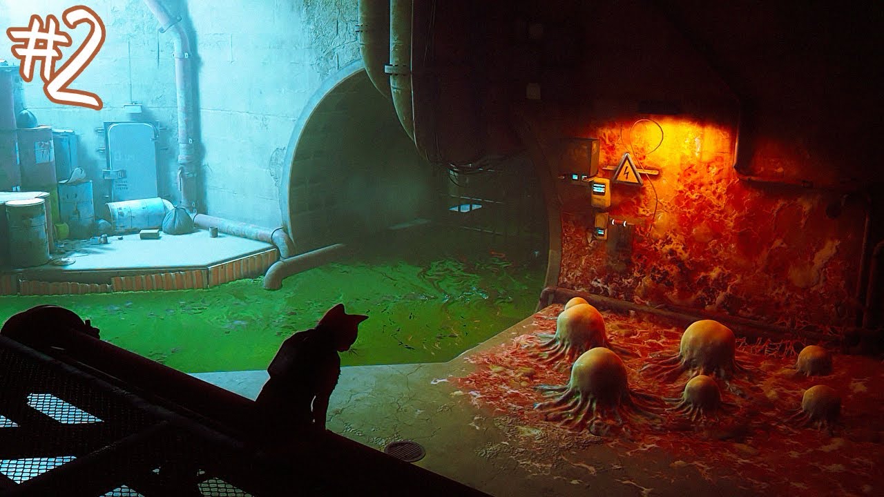 (scratches door) let me out!!! [STRAY - FINALE]