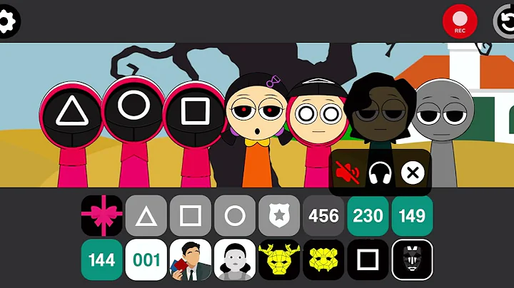 Squid Game x Sprunki - Mingle Game in VR 360°!