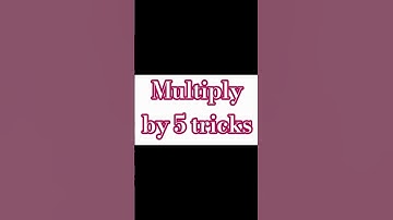 "Multiply by 5 instantly using this easy odd rule! No calculator"🔥 #MathShorts #BrainHack #LearnFast