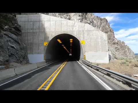 4K Driving from Entiat to Chelan, Washington
